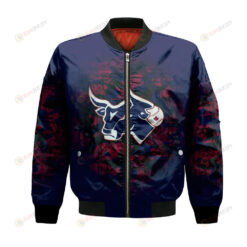 Lethbridge Bulls Bomber Jacket 3D Printed Camouflage Vintage