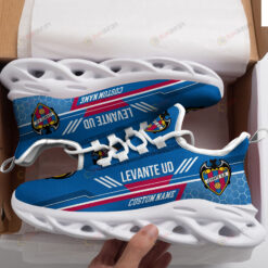 Levante UD Logo Custom Name Pattern 3D Max Soul Sneaker Shoes