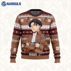 Levi Ackerman Attack on Titan Ugly Sweaters For Men Women Unisex