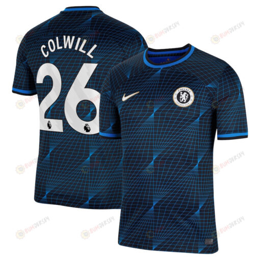 Levi Colwill 26 Chelsea 2023/24 Away Men Jersey - Navy