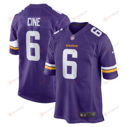 Lewis Cine Minnesota Vikings Game Player Jersey - Purple