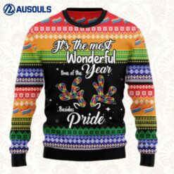 Lgbt Beside Pride Ugly Sweaters For Men Women Unisex