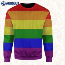 Lgbt Flag For Ugly Sweaters For Men Women Unisex