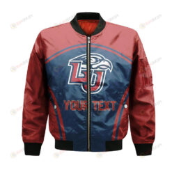 Liberty Flames Bomber Jacket 3D Printed Curve Style Sport