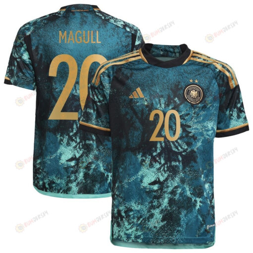 Lina Magull 20 Germany 2023 National Team Away Youth Jersey