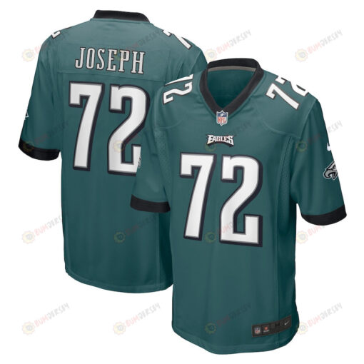 Linval Joseph 72 Philadelphia Eagles Game Player Jersey - Midnight Green