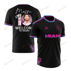 Lionel Messi 10 Iconic Signing Inter Miami FC 2023 Black Men Jersey - Saintetixx Concept