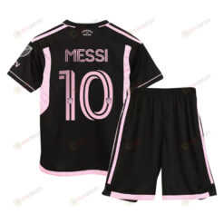 Lionel Messi 10 Inter Miami CF 2023/24 La Noche Youth Kit Jersey - Black