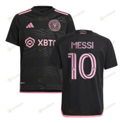 Lionel Messi 10 Inter Miami FC 2023/24 Away Jersey - Black