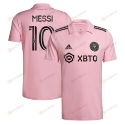 Lionel Messi 10 Inter Miami FC 2023/24 Home Jersey - Pink