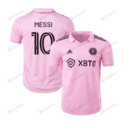 Lionel Messi 10 Inter Miami FC 2023/24 Home Youth Jersey - Pink