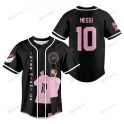 Lionel Messi 10 Inter Miami FC The Goat Baseball Jersey