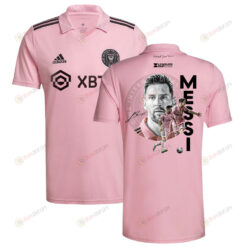 Lionel Messi 10 Inter Miami Signed Win Leagues Cup 2023 Pink Jersey - Men