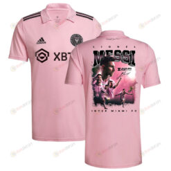 Lionel Messi 10 Leads Inter Miami to Leagues Cup Glory 2023 Pink Jersey - Men