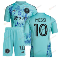 Lionel Messi 10 Signed Inter Miami FC 2023/24 One Planet Jersey - Kit