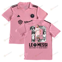 Lionel Messi 10 Welcome To Inter Miami FC 2023/24 YOUTH Home Jersey - Pink