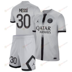 Lionel Messi 30 Paris Saint-Germain Away Kit 2022-23 Men Jersey - Black