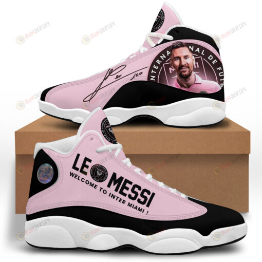 Lionel Messi Inter Miami CF Air Jordan 13 Shoes Printing Sneakers