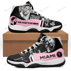 Lionel Messi Inter Miami CF The Goat Is In Miami Air Jordan 13 Shoes Printing Sneakers