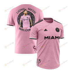 Lionel Messi Journey With Inter Miami 2023 Men Jersey - Saintetixx Concept