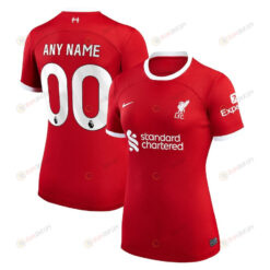 Liverpool 2023/24 Home Custom Women Jersey - Red