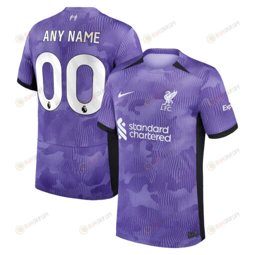 Liverpool 2023/24 Third Custom Youth Jersey - Purple