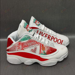 Liverpool Football Team Air Jordan 13 Sneakers Sport Shoes