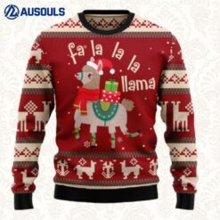 Llama Lalala T309 Ugly Christmas Sweater Ugly Sweaters For Men Women Unisex