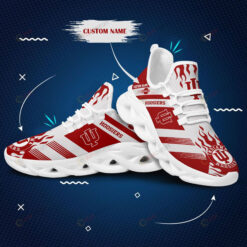 Logo Triangle Pattern Custom Name 3D Max Soul Sneaker Shoes In Red White