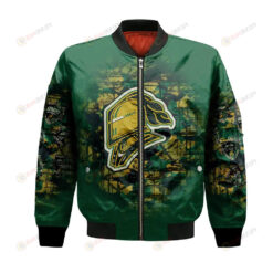 London Knights Bomber Jacket 3D Printed Camouflage Vintage