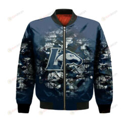 Longwood Lancers Bomber Jacket 3D Printed Camouflage Vintage