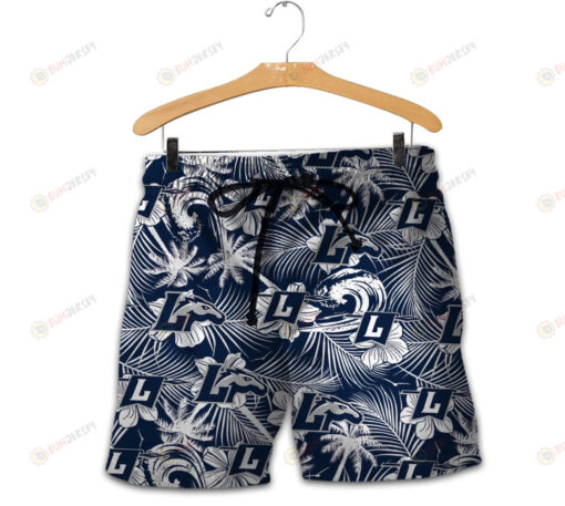 Longwood Lancers Men Shorts Tropical Seamless