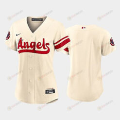 Los Angeles Angels 2022-23 City Connect Cream Women's Jersey