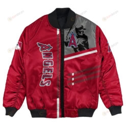 Los Angeles Angels Bomber Jacket 3D Printed Personalized Baseball For Fan
