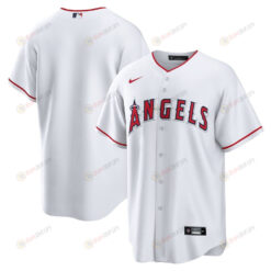 Los Angeles Angels Home Team Men Jersey - White