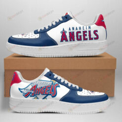 Los Angeles Angels Logo Pattern Air Force 1 Printed