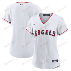 Los Angeles Angels Women's Home Blank Jersey - White