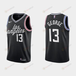 Los Angeles Clippers 13 Paul George 2022-23 City Edition Black Men Jersey