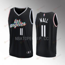 Los Angeles Clippers John Wall 11 City Edition Jersey 2022-23 Fastbreak Black