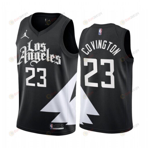 Los Angeles Clippers Robert Covington 23 2022-23 Statement Edition Black Jersey - Men Jersey