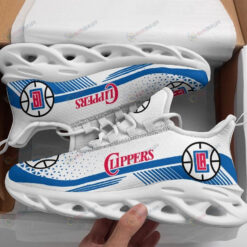 Los Angeles Clippers Team Logo 3D Max Soul Sneaker Shoes