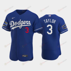 Los Angeles Dodgers Chris Taylor 3 Alternate Royal 2022-23 All-Star Game Jersey