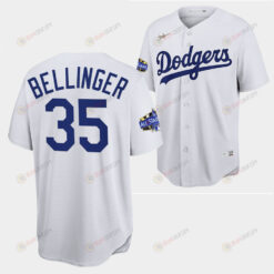 Los Angeles Dodgers Cody Bellinger White Jersey 35 2022-23 All-Star Uniform