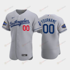 Los Angeles Dodgers Custom 00 Road Gray 2022-23 All-Star Game Jersey