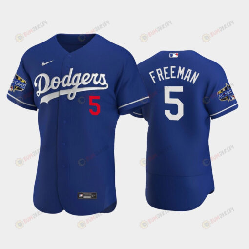 Los Angeles Dodgers Freddie Freeman 5 Alternate Royal 2022-23 All-Star Game Jersey