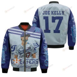 Los Angeles Dodgers Joe Kelly 17 Legendary Captain Leader For Dodgers Fans Bomber Jacket 3D Printed