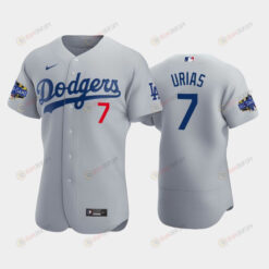 Los Angeles Dodgers Julio Urias 7 Alternate Gray 2022-23 All-Star Game Jersey