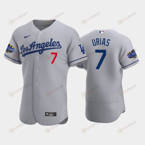 Los Angeles Dodgers Julio Urias 7 Road Gray 2022-23 All-Star Game Jersey