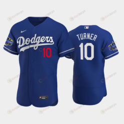 Los Angeles Dodgers Justin Turner 10 Alternate Royal 2022-23 All-Star Game Jersey