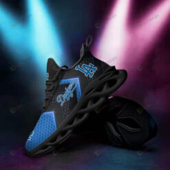 Los Angeles Dodgers Logo 3D Max Soul Sneaker Shoes In Black Blue